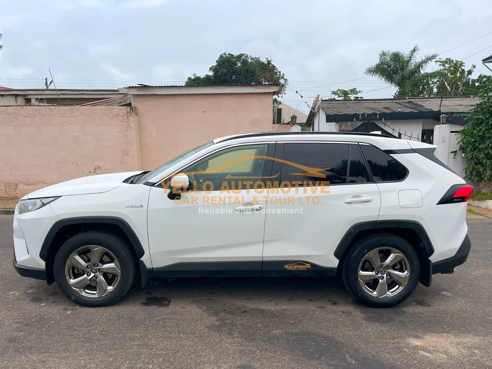 Toyota RAV4 Hybrid or similar midsize suv from Yello Automotive in Ghana