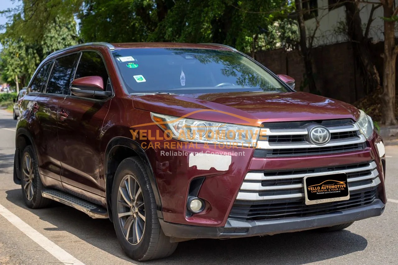 Toyota Highlander or similar 7-seater suv from Yello Automotive in Ghana