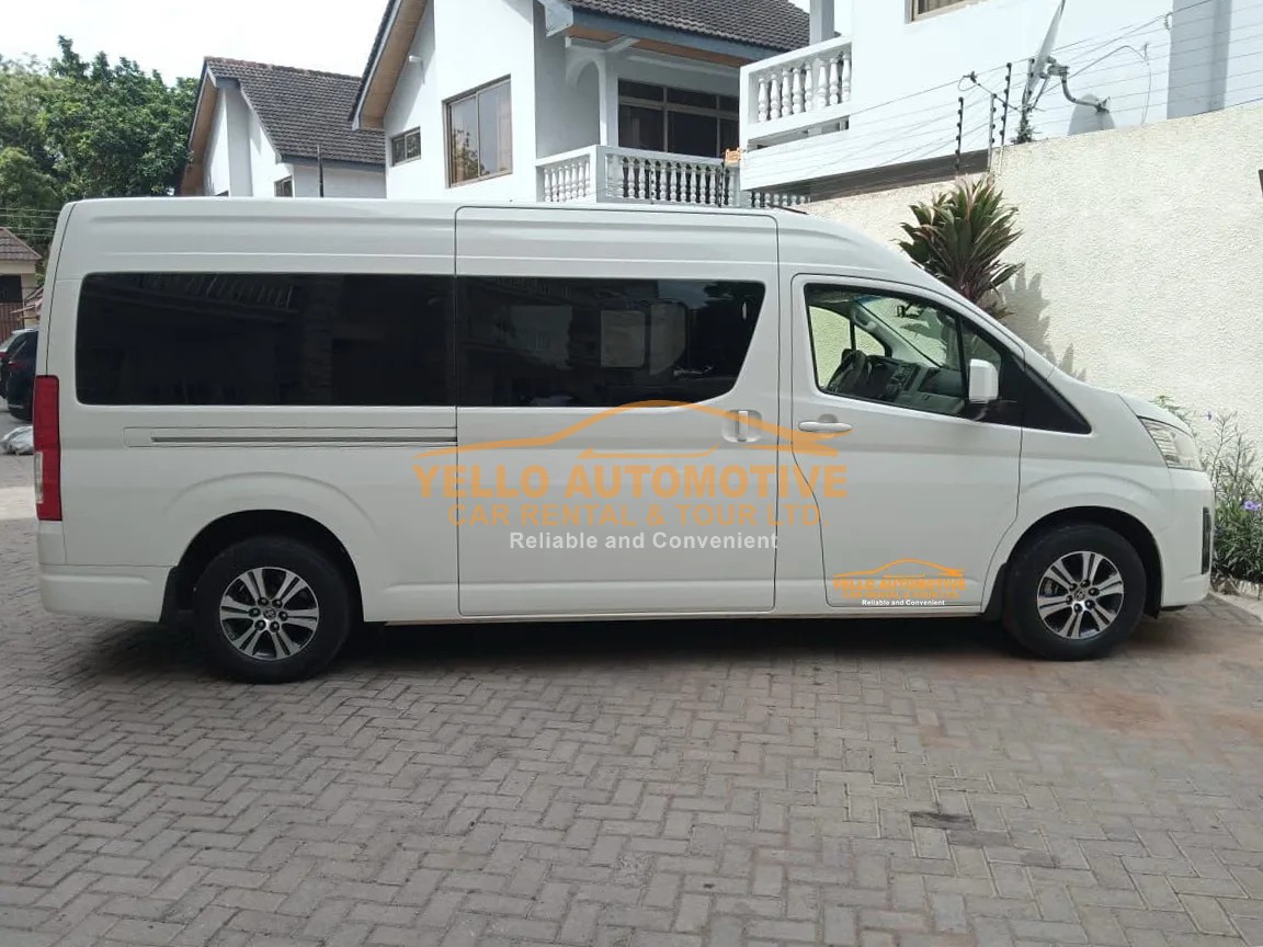 Toyota Hiace or similar minibus from Yello Automotive in Ghana
